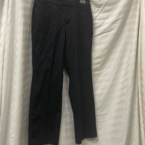 JM collection dress pants black sz 12s with belt loops